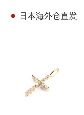 1h可退 日本直邮cui-cui钻石十字架吊坠K10YG782022cuicui