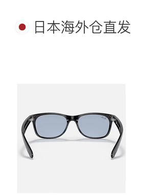 日本直邮 Ray Ban RB2132F 601 64 抛光黑 蓝色 方形尼龙头层太阳