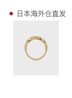 1h可退 日本直邮NOJESS 女士 Soft Gold系列 软金镀层 钻石叶脉造