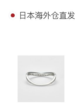 日本直邮日潮 agete 阿卡朵铂金 钻石 戒指
