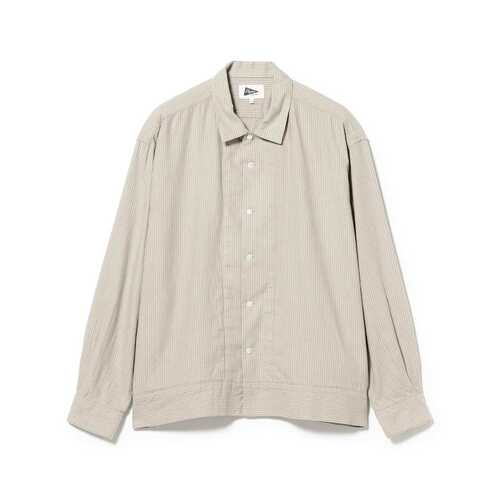 日本直邮Pilgrim Surf+Supply 男士 休闲条纹衬衫【付后1h可退】 - 图3