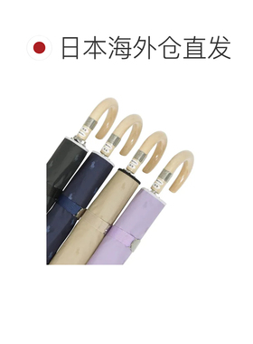 日本直邮晴雨两用折叠伞 乐折 PoloPony 遮光 隔热 UV 轻量 黑色