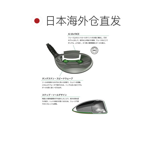 Callaway 日本 ELYTE Elite 球道木 VENTUS GREEN 50 适 - 图1