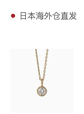1h可退 日本直邮cui-cui0.1ct钻石K18米尔格伦项链902454cuicui