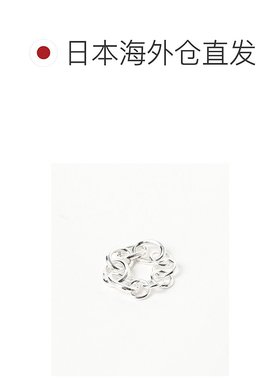 1h可退 日本直邮R 女士 银950 简约链条戒指 61423813197配饰