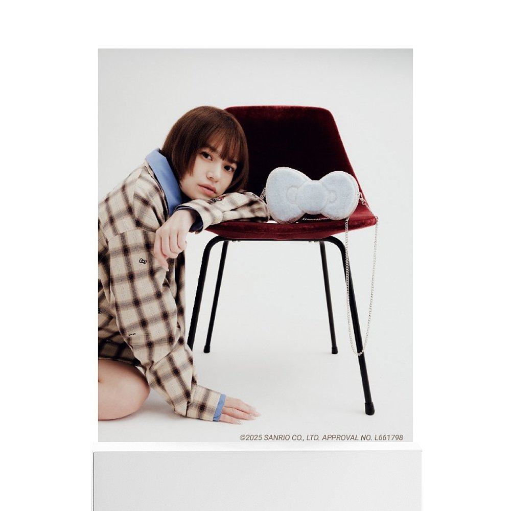 1h可退 日本直邮FURFUR 女装 HELLO KITTY联名蝴蝶结仿皮链条包,淘宝优惠券,粉丝福利购,淘宝优惠卷