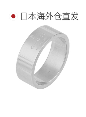 日本直邮古驰 (Gucci) 男女士戒指 163179-J8400 银色