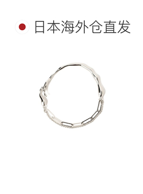 1h可退 日本直邮Ray BEAMS 女士 真鍮混链设计半截手镯 614420620