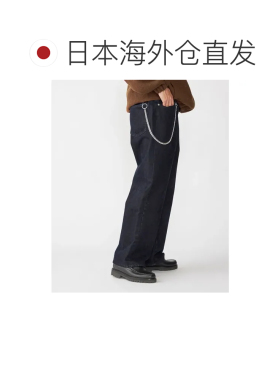 日本直邮SHIPS 银色涂层钱包链条 浅白色