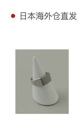 1h可退 日本直邮SMELLY 男士 不锈钢 复古质感 方形印章戒指 SM44