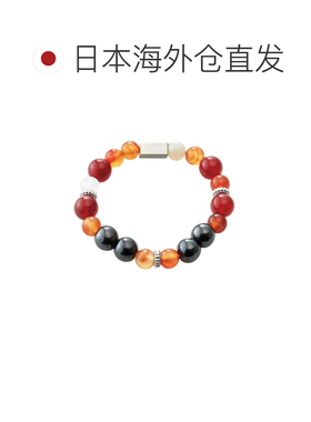 日本直邮Colantotte克郎托天手镯EN手链红玛瑙红玉髓L时尚首饰