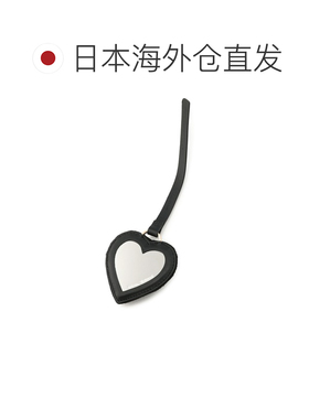 日本直邮Vivienne Westwood 女士心形镜面挂饰 黑色 [2026SS]
