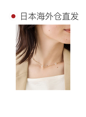 1h可退 日本直邮ROPE' PICNIC 若佩尼 女士 珍珠花朵项链 2026CGI