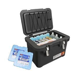 【日本直邮】IRIS 55小时保冷真空保温箱40L灰冷藏箱