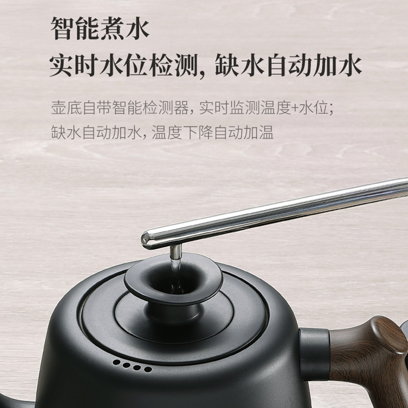 鸣盏烧水茶壶自动上水电热水壶茶台 鸣盏晔澜电热水壶
