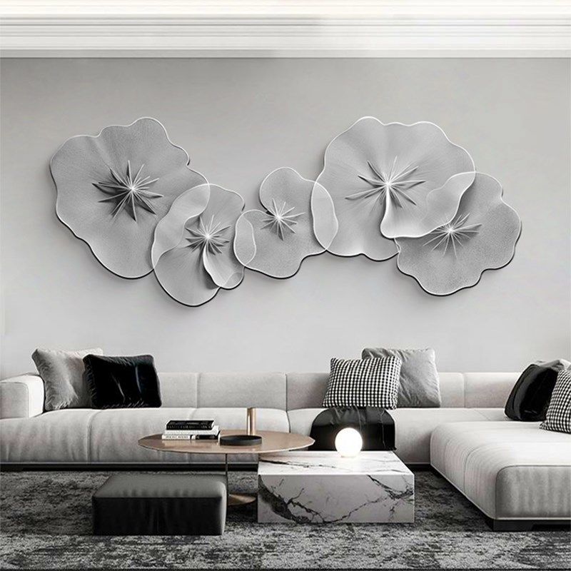 和气生财客厅装饰j画创意设计高档无框壁饰挂画沙发背景墙氛围灯,淘宝优惠券,粉丝福利购,淘宝优惠卷