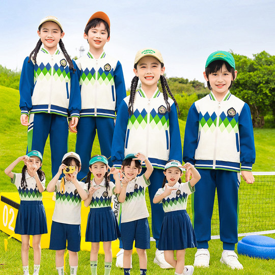 Primary school uniforms, summer suits, kindergarten uniforms, spring and autumn