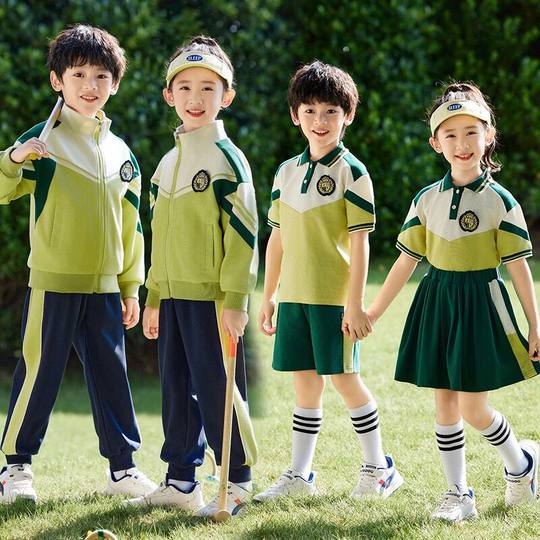 Primary school uniforms, summer suits, kindergarten uniforms, spring and autumn