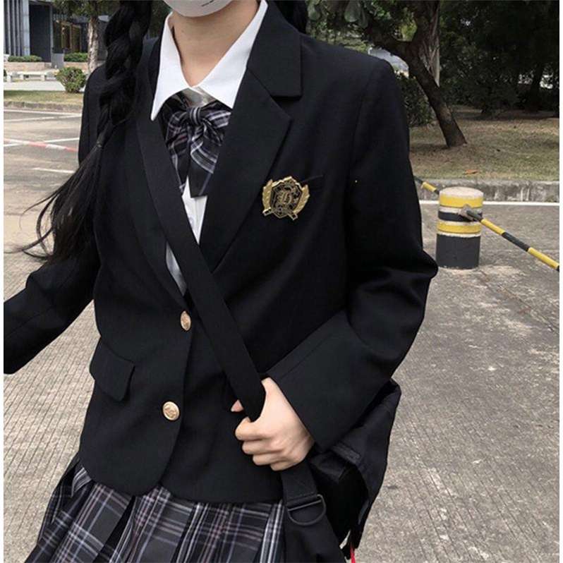 陇海西服 学院风jk外套西装日制校供感西服制服女 - 图2