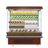 Истинный ветер и холодный фруктовый шкаф шкаф свежего шкафа Коммерческий охлажденный пряный пряный шарнир