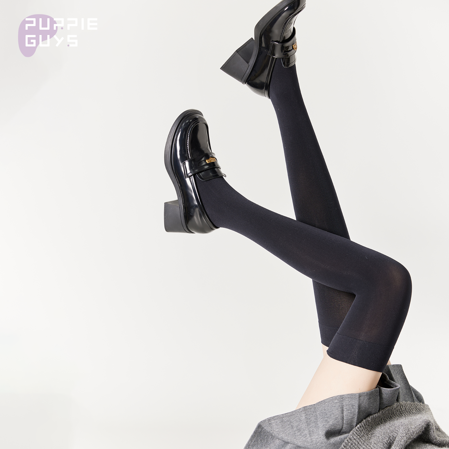 purpleguys黑色过膝袜子女天鹅绒jk防滑高筒袜日系长筒过膝大腿袜,淘宝优惠券,粉丝福利购,淘宝优惠卷