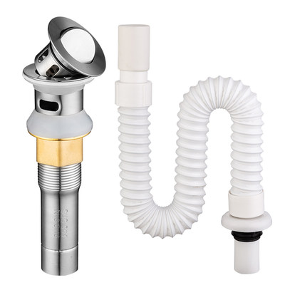 洗脸盆下水器防臭下水管排水管洗手盆洗手池下水道洗面盆台盆配件 虎窝淘