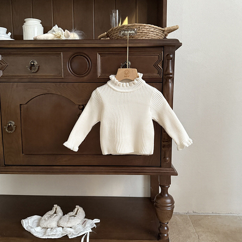 女童毛衣秋装婴儿衣服女宝宝春秋内搭打底衫2025新款儿童洋气时髦,淘宝优惠券,粉丝福利购,淘宝优惠卷