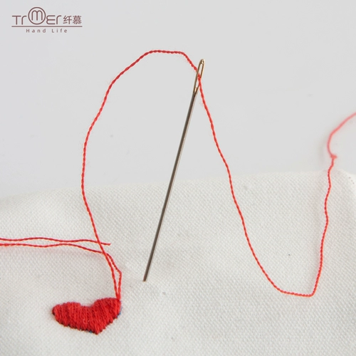 16 Золотой хвостовой вышитой иглы ручной работы ручной работы
