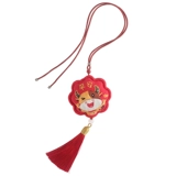 Защитный амулет ручной работы, брелок, мешочек, с вышивкой