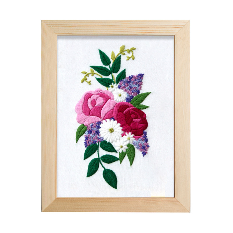 手工刺绣diy材料包初学者自绣立体绣花苏绣布艺制作礼物送男朋友,淘宝优惠券,粉丝福利购,淘宝优惠卷