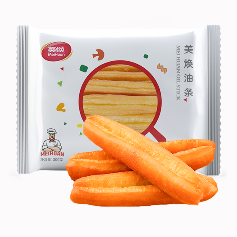 美焕油条半成品早饭家用儿童早餐速食面食特色早点速冻商用油条酥 - 图0