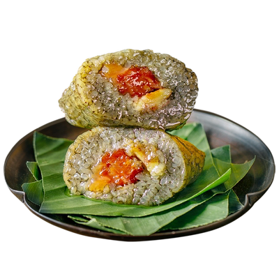 贵州非物质文化遗产，胖四娘 灰粽农家手工鲜肉板栗粽 200g*2只