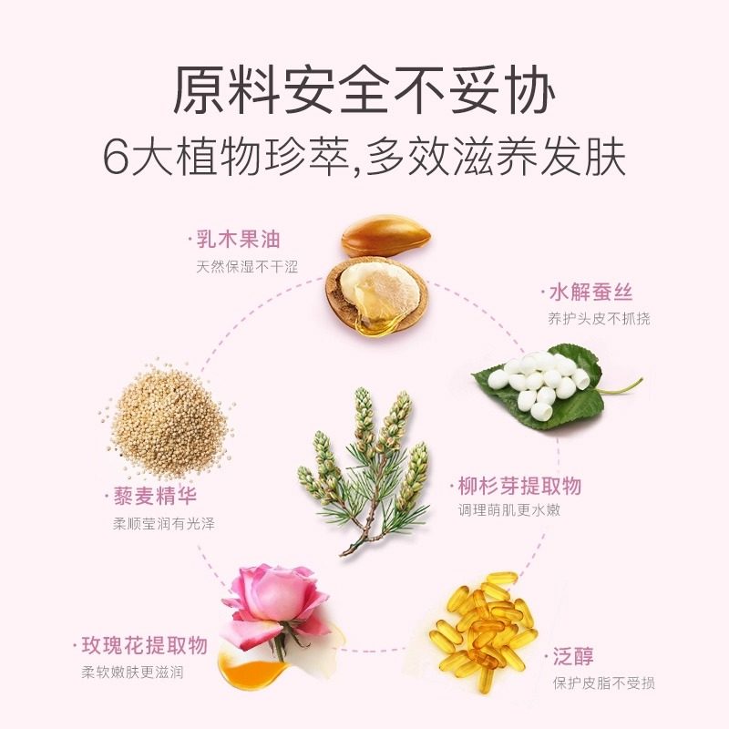 贝德美儿童洗发沐浴二合一 宝宝洗护洗发水沐浴露洗护套装旗舰店