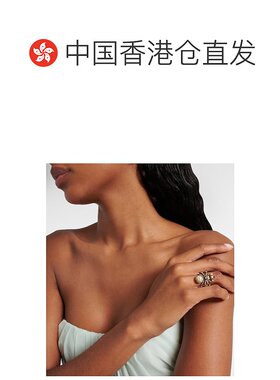 1h可退 香港直邮MCQUEEN 亚历山大 麦昆 女士 蜘蛛精饰戒指配饰