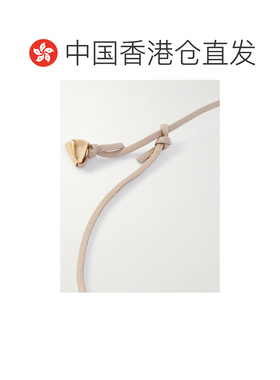 香港直邮Bottega Veneta 葆蝶家 女士 棱镜镀金皮革项链 865906VA