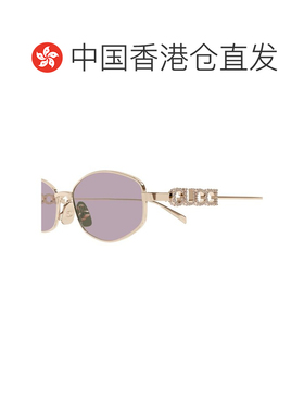 1h可退 香港直邮Gucci 古驰 女士 全框太阳镜 GG1802S metal金属