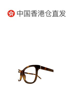 香港直邮Saint Laurent 徽标平光镜 SLM121