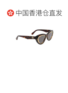 香港直邮LOEWE 女士眼镜 LW40182I52A SS2026 灰色 全框太阳镜