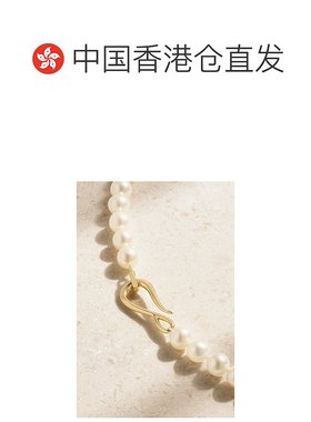 香港直邮MIZUKI 女士 14K金珍珠项链锁骨链 SBN304YellowGold