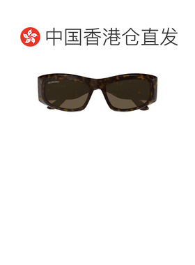 1h可退 香港直邮Balenciaga 巴黎世家 女士 几何框太阳镜 BB0395S
