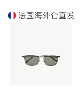 自营欧洲直邮YSL圣罗兰 JOE系列SL 795男士黑色/银色/灰色金属梯