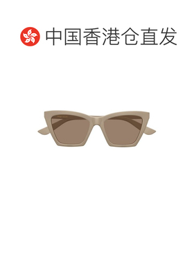 1h可退 香港直邮ALEXANDER MCQUEEN 女士太阳镜 AM0536S003 CO 浅