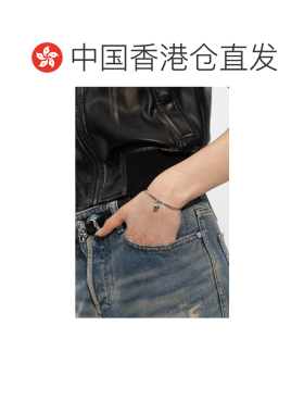 香港直邮DIESEL 女士手链手镯 DX162004000 CO 银色 Bracelet wit