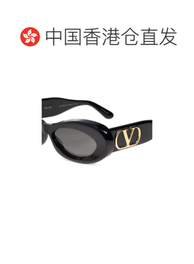1h可退 香港直邮valentino 华伦天奴 女士 VLS-178 黑色金色醋纤