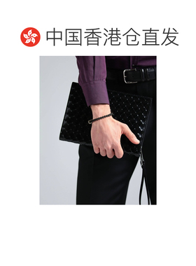 香港直邮mcqueen 亚历山大 麦昆 男士 手链 black黑色 舒适时尚