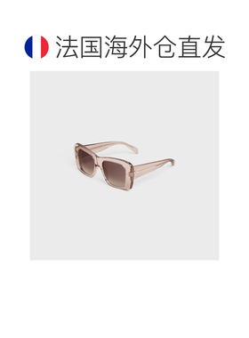 自营1h可退 欧洲直邮CELINE赛琳 SQUARE S321 醋酸纤维方框太阳镜