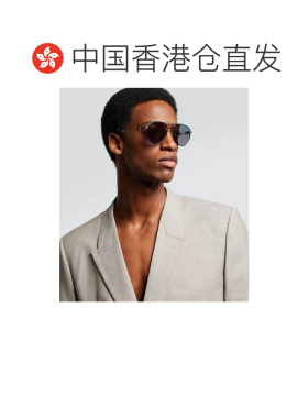 1h可退 香港直邮DIOR 迪奥 男士 CD R1U 链环飞行员太阳眼镜