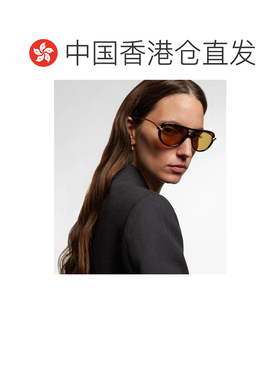 1h可退香港直邮Bottega Veneta 葆蝶家 女士 打结飞行员太阳眼镜