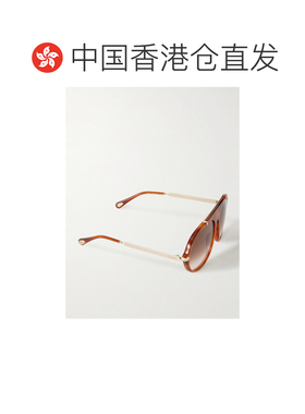 1h可退 Chloe 蔻依 女士 Aly 飞行员醋纤太阳眼镜 CH0357