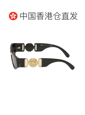 1h可退 香港直邮versace 范思哲 女士 黑色 Medusa Biggie Butter